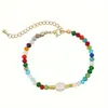 Conjunto de 3 Piezas Transfronterizo Lindo Sirena Marina con Brillo Concha Narval Encanto Pulsera Elástica suit Pulsera