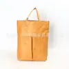Bolsa de Mão Marrom à Prova d'Água em Papel DuPont Tendência Versátil Tyvck Bolsa de Ombro Casual Celebriade da Internet Bolsa de Compras