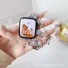 Estilo nuevo de fábrica para correa de reloj apple watch10 applewatch9 ojo de gato perla nariz de cerdo con cuentas
