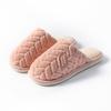 Pantuflas de algodón Cixi para mujer, primavera, otoño e invierno, para el hogar, antideslizantes, cálidas, de felpa y de piel para hombre.