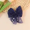 Lazo de Golondrina de Perlas Materiales Semi-Terminados DIY Accesorios Accesorios para el Cabello de Niñas Ropa Zapatos Calcetines Sombreros Bolsas Accesorios