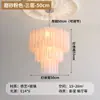 Lámpara de araña para sala de estar de Murano, luz principal para el recibidor, villa de lujo francés, escalera de doble altura, espacio abierto, lámpara colgante giratoria para hotel