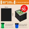 Saco de Lixo Grande, Grande Preto para Catering Hotel Propriedade, Saco Plástico Extra Grande, Saco de Tambor Plástico Espesso Extra Boca Plana Industrial