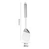 Conjunto de Utensílios de Cozinha Espátula de Aço Inoxidável 430 Espátula para Fritura Doméstica Colher Colher Grande com Furos Espátula Espessada Conjunto Completo Atacado