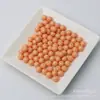 Contas de vidro macaron de cor sólida em 14 cores para pulseiras artesanais DIY, colares e acessórios de joias com contas, fios completos de contas soltas