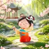 Enfeites de Fragrância para Jardim Estilo Antigo Novo Chinês Zen Artesanato em Resina Decoração de Mesa para Entrada de Sala de Chá Bom Item para Presentear