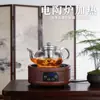 Bule de vidro espesso, filtro de aço inoxidável para alta temperatura, chaleira doméstica, bule de vidro, conjunto de chá