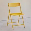 Silla Topari, Silla Plegable de Almacenamiento para Interiores y Exteriores, Silla de Comedor para Apartamentos Pequeños, Silla con Agujero, Silla de Comedor, Tipo Plegable