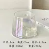 Taza estilo Ins del Monte Fuji Creativa Rosa Vista a la Montaña Vidrio de Gama Alta Vidrio para Whiskey Vidrio para Licores