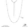 Collar de plata esterlina S925 con diseño geométrico de hada, cadena de clavícula, popular, ligero, de lujo, para celebridades de Internet, diseño avanzado, estilo a la moda, combina con todo.