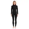Traje de Buceo Transfronterizo 3mm de Manga Larga Engrosado Cálido de una Pieza para Mujer Natación Snorkel Surf Traje Húmedo Traje de Medusa