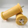 Rodillo de piso de nylon para minería, de alta resistencia y resistente al desgaste 150*300 rodillo de piso de poliuretano, rodillo de piso de nylon