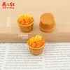 Série Colorida de Balde de Frango Inteiro Brinquedo Alimentício DIY Feito à Mão Acessórios de Resina Acessórios de Cabelo Pingente Chaveiro Capa de Celular