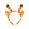 Diadema con Orejas de Jirafa y Conejo, Accesorio para el Cabello para Lavarse la Cara, Diadema de Dibujos Animados Linda, Accesorio para Transmisiones en Vivo, Banda Ancha