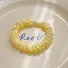 Elásticos de Cabelo Doces Coloridos, Novos Prendedores Simples de Rabo de Cavalo Duráveis e de Alta Elasticidade, Acessórios de Cabelo Amazon