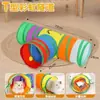 Túnel Laberinto para Gatitos Palo Juguete para Gatos Autoentretenimiento Gadget para Aliviar el Aburrimiento Escondite Túnel para Gatos Cama para Gatos Suministros para Mascotas