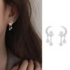 Pendientes de perlas frías, ligeros, de lujo, con diseño de nicho, pendientes retro franceses de alta calidad, pendientes elegantes que combinan con todo para mujer, de moda.