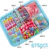 Accesorios para el Cabello de Niños Pasador Pasador Set Combinado Caja de Regalo Diadema para Bebé Pin Lateral para Niña Accesorios para el Cabello Niña Cabello de Princesa