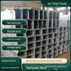 Tubo Quadrado Galvanizado por Imersão a Quente 80 Tubo Quadrado Galvanizado Youfa Tubo Retangular Q235B Fabricante de Tubo Quadrado Galvanizado por Imersão a Quente para Projetos de Fachada Cortina