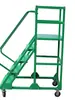 Escalera Plataforma Móvil Elevada de Almacén de Supermercado Liyujingmu de Cinco Pasos con Frenos, No Estándar