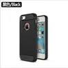 Adecuado para iPhone 5/6/7 Funda para Teléfono Móvil con Patrón de Fibra de Carbono 11 Apple 16 TPU Cepillado Europeo y Americano 17 Funda Cepillada Anticaídas