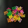 Trenzador de Gomas Elásticas Arcoíris DIY Hebilla en S Mini Tirachinas en Forma de Y Trenzador Integrado Accesorios de Herramienta para Pulseras de Gomas Elásticas