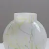 Vaso Criativo de Vidro com Boca Pequena e Barriga Grande Decoração para Casa Ornamentos Sala de Estar Estudo Entrada Armário de Vinho TV