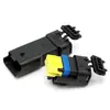 Conector DJ7027A-1.5 conector impermeable de 2 orificios sensor de temperatura del agua enchufe de dirección FO Dongfeng Peugeot