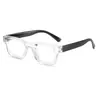 Nuevas gafas de sol retro europeas y americanas, gafas de sol únicas de forma cuadrada, populares entre las celebridades de internet, estilo callejero, gafas de sol con protección UV