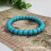 Pulsera de turquesa de imitación Pulsera de cuentas antiguas Transmisión en vivo para hombres y mujeres Puesto de bienestar Mercado nocturno Lugar escénico