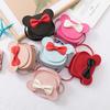 Bolso Bandolera Huo Po No Bow para Mujer, Bolso Redondo Pequeño Nuevo Fresco y Dulce, Bolso Casual para Teléfono Móvil