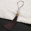 Acessórios para Marcador de Página com Borla de Nó Chinês Pequeno de 8cm Acessórios para Roupas Pingente de Coroa Joia Decoração Pingente DIY Cloisonné