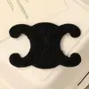 Adesivos de Tecido Bordados Peludos Duplo C da Moda Tendência DIY Manual Versátil Clássico para Roupas Sapatos e Chapéus Decoração de Bagagem Adesivos de Patch