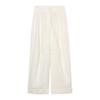 Pantalones Casuales Tg Estilo Japonés Pierna Ajustable Aspecto Adelgazante Sueltos Hoz para Mujer Primavera 2025 Nuevo 24605