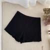 Calças de segurança finas de verão para mulheres, leggings de seda antirreflexo com fio sem rastros, podem ser usadas como shorts de segurança externos e internos