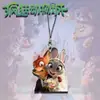 Corrente de Celular Criativa com Tema Zootopia, Pingente de Acrílico Requintado, Decoração de Desenho Animado de Alto Valor para Mochilas de Estudantes