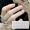 Al por mayor Personalizado Oem Sin Dedos Iluminación Gel Manicura Pegatinas Transfronterizo Temu Populares Pegatinas para Uñas Larga Duración Impermeable