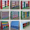 Muebles de jardín de infantes personalizables, fabricantes, mesa, silla, cama, armario, juguete, tobogán, tapete de piso, equipo de apoyo para centros de educación temprana