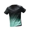 Camiseta de manga corta de seda helada para hombre, secado rápido, deportiva, para fitness, verano, ropa para correr, comercio exterior, transfronterizo, venta al por mayor de fábrica, camiseta de manga corta para hombre