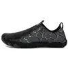 Zapatos de Malla para Exteriores, Nuevo Estilo para Hombre, Transpirables, de Secado Rápido, Zapatos de Agua de Cinco Dedos, Escalada en Montaña, Escalada en Roca, Ciclismo, Conducir, Blanco y Naranja