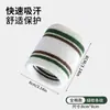 Muñequeras deportivas para tenis, bádminton, baloncesto, algodón puro para correr, absorbentes de sudor, muñequeras de toalla extendida con logo bordado