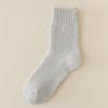 Meias masculinas grossas de lã quente, forradas com lã, resistentes ao frio, meias tubulares de inverno, meias de cashmere, meias de outono e inverno, atacado