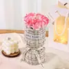 Pequeño Ramo de Flores de Jabón de Rosas Fragantes para Niñas, Ramo de Regalo para el Día de San Valentín, Venta al por Mayor Transfronteriza, Regalo para Novia