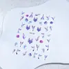 Pegatinas para uñas texturizadas serie MOSR al por mayor con pegatinas para uñas adhesivas mixtas 50 100 mixtas estilo ins