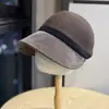 Sombrero de Equitación Otoño e Invierno para Mujer, Sombrero de Pescador con Visera, Gorra tipo Pato Adelgazante, Sombrero Cloche Versátil Coreano para Salidas de Principios de Primavera