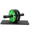 Rueda Abdominal Transfronteriza Desmontable Equipo de Fitness Abdominal, Rueda para Músculos Abdominales para Hombres y Mujeres, Rueda de Ejercicio Abdominal y de Cintura con Rodillo Simple y Doble