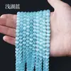 Cuentas redondas semiacabadas de cristal ojo de gato en stock del fabricante, cuentas sueltas para hacer joyería DIY, accesorios para pulseras y collares, venta al por mayor