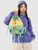 Mochila de Senderismo para Exteriores Color-Block Dopamina Modelo Nuevo 2026 Mochila Casual de Gran Capacidad Transfronteriza