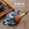Juego de Seis Piezas de Latón para Uso Doméstico, Juego de Té Kung Fu, Accesorios para Ceremonia del Té, Pinzas para Té, Cuchara para Té, Cuchillo para Té, Portátil Estilo Chino