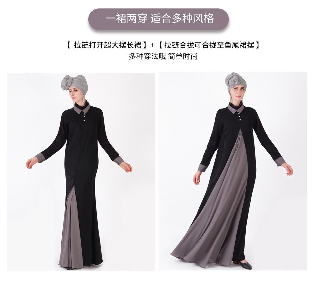 9204穆斯林长袍沙特女裙夏季女装_04.jpg